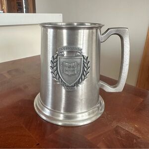 Vintage Yale University Pewter Tankard/Mug - Leonard Eales of Sheffield
